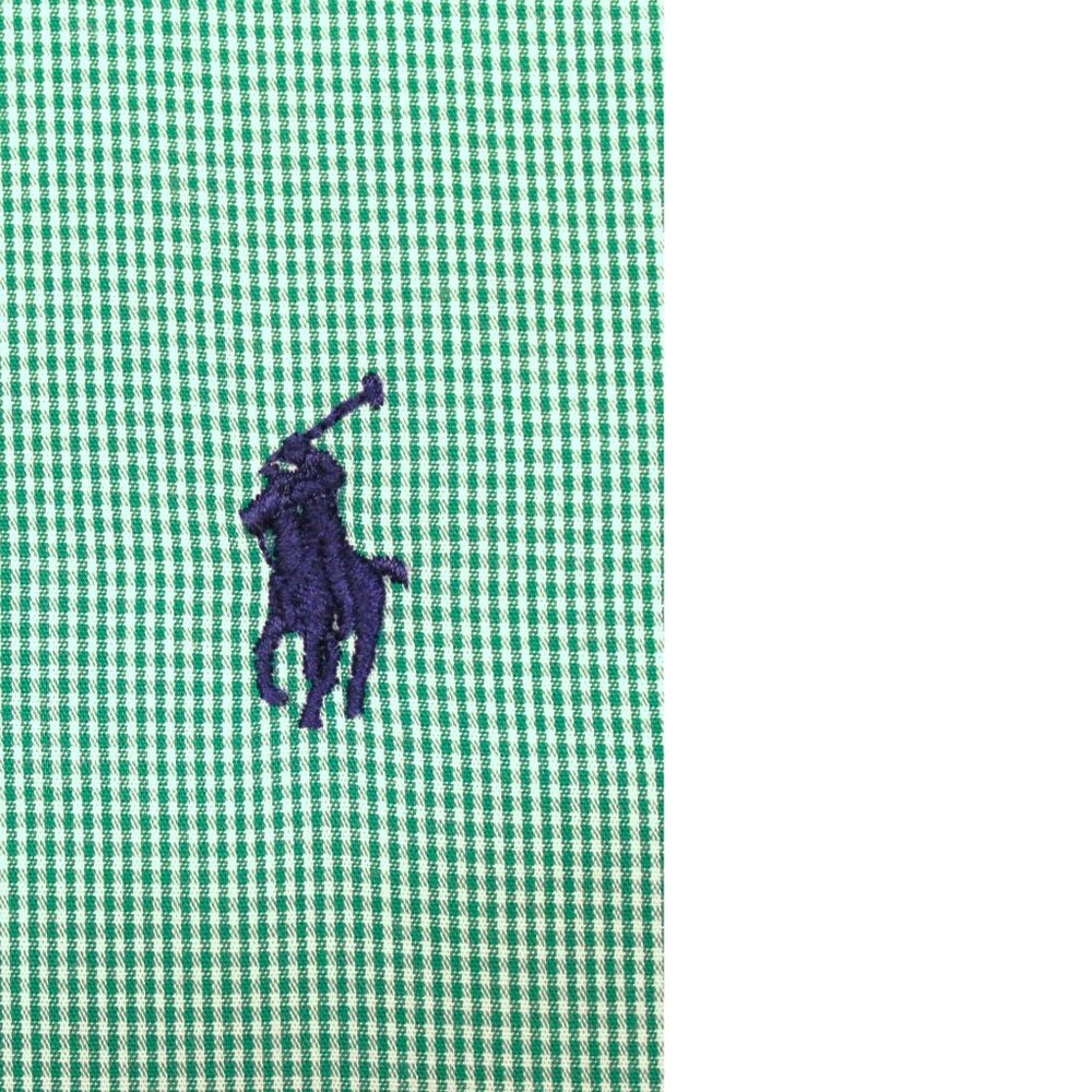 POLO RALPH LAUREN YARMOUTH/ REGULAR FIT 100% COTTON SHIRT Sz 16 1/2 LARGE, L